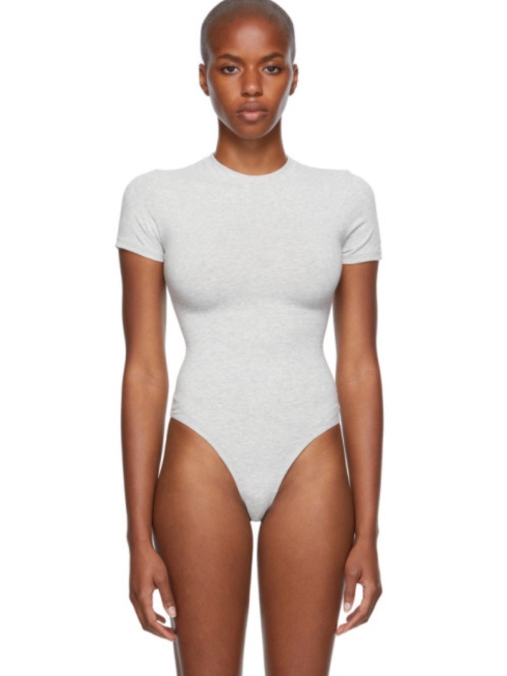Skims Heather grey bodysuit